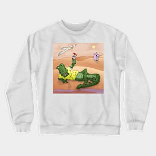 Don't Ask, Just Bask Crewneck Sweatshirt